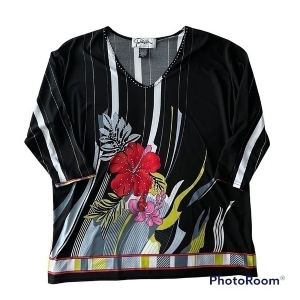 Parisline short sleeve blouse